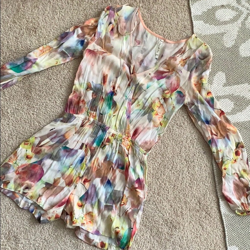 Watercolor Romper